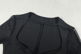 Women’s Solid Color Casual Bodycon Strapless Cutout Luxury Long Dress