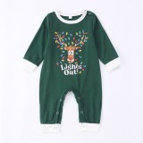 Family Wear Christmas Plaid Print Long Sleeve Top & Pants Pajama Set