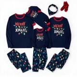 Family Wear Christmas Plaid Print Long Sleeve Top & Pants Pajama Set