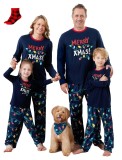 Family Wear Christmas Plaid Print Long Sleeve Top & Pants Pajama Set