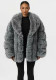 Women’s Long Sleeves  Faux Fur Coat
