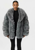 Women’s Long Sleeves Faux Fur Coat Women’s Long Sleeves Faux Fur Coat