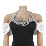 Women’s Elegant Beaded Off Shoulder Evening Gown Formal Party Mermaid Dress