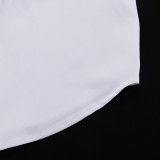 Women Mesh Patchwork See-Through Turndown Collar Long Sleeve Mini Dress