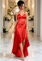 Women’s Strapless Satin Formal Party Wedding Bridesmaid Sleeveless Evening Dress Women’s Strapless Satin Formal Party Wedding Bridesmaid Sleeveless Evening Dress