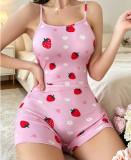 Women’s Casual Strap Jumpsuit Sexy Lingerie Sleepwear