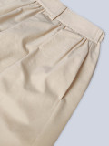 Women’s Fashion Elastic Waist Lantern Leg Harem Cropped Pants Casual Jogger Pants