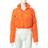 Women’s Fall Winter Fashion  Cotton-pad Puffer Jacket