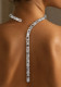 Women’s Fashion Fringe Style Rhinestone Pendant Choker Necklace