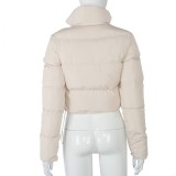 Women’s Fall Winter Fashion  Cotton-pad Puffer Jacket
