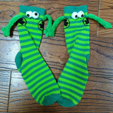 Women Valentine's Day Heart Print Mid-Calf Socks