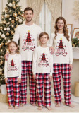 Women’s Cotton Christmas Tree Print Family Matching Pajama Set