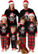 Women’s Cotton Christmas Print Family Matching Pajama Set with Cake Hat