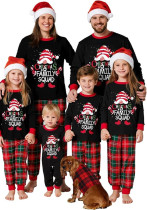 Women’s Cotton Christmas Print Family Matching Pajama Set with Cake Hat Women’s Cotton Christmas Print Family Matching Pajama Set with Cake Hat