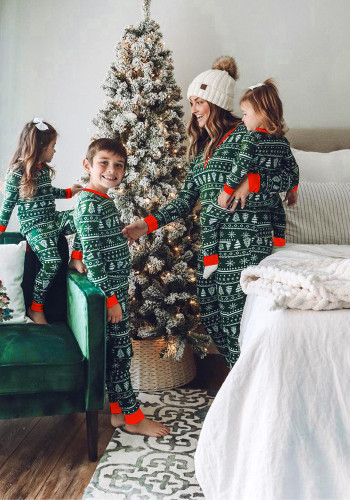 Women’s Christmas Print Family Matching Pajama Set