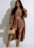 Women’s Fall Winter Casual Three Piece Sweater Set