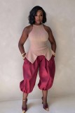 Women’s Elegant Stretch Sweater with Asymmetrical Hem