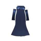 Women Sexy Strapless Off Shoulder Dress