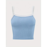 Women Sexy Sleeveless Crop Top Cami Tank