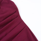 Women Summer Sexy Hollow Strap Maxi Dress