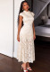 Women Lace Patchwork Summer Elegant Dress