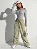 Women’s Fall Winter Knit Long Sleeve Bodysuit