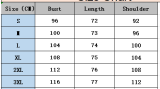 Women’s High Street Casual Loose Fit Long Sleeve Single Breasted Turn Down Collar Denim Shirt
