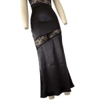 Women Sexy Lace Patchwork Strap Dress