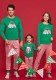 Christmas Family Matching Striped Print Pajama Set