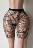 Women’s Sexy Casual Ripped Mesh Tight Fitting Shorts