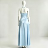 Women Sexy Strap Backless Dress