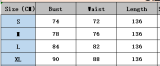Women Solid Chiffon Beaded Patchwork Dress