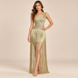 Women Sexy Bandage Tassel Off Shoulder Strap Formal Party Dress