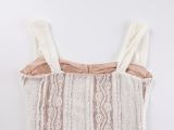Women Strap Sexy Cutout Lace Dress