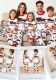 Christmas Family Matching Long Sleeve Printed Pajama Set