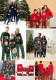Christmas Family Matching Cotton Plaid Christmas Pajama Set