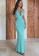 Women Holidays Backless Autumn V Neck Sexy Maxi Dress
