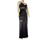 Women Sexy Lace Patchwork Strap Dress