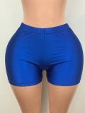 Women’s Solid Color Sexy High Stretch Shorts