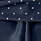 Women Polka Dot Halter Neck Metal Ring Bikini Two Pieces Swimsuit