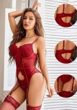 Women’s Sexy Lace Garter Lingerie Set