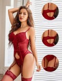Women’s Sexy Lace Garter Lingerie Set