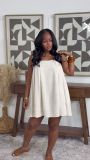 Women Summer African Spaghetti Strap Solid Dress