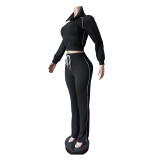 Women Fall Winter Hoodies and Long Pant Two Piece Set