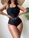 Women's Sexy One Piece Mesh Swimsuit