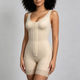 Women's Plus Size Butt Lifting Full Body Shapewear Bodysuit with Lace Details