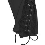 Women's Halter Neck Strapless Ruched Top and Capri Pant Two Piece Set