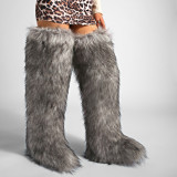 Women's Snow Boots Over The Knee Thigh High Boots