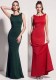 Women's Chiffon Floral Backless Mermaid Formal Party Maxi Evening Dress