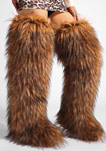 Women's Snow Boots Over The Knee Thigh High Boots